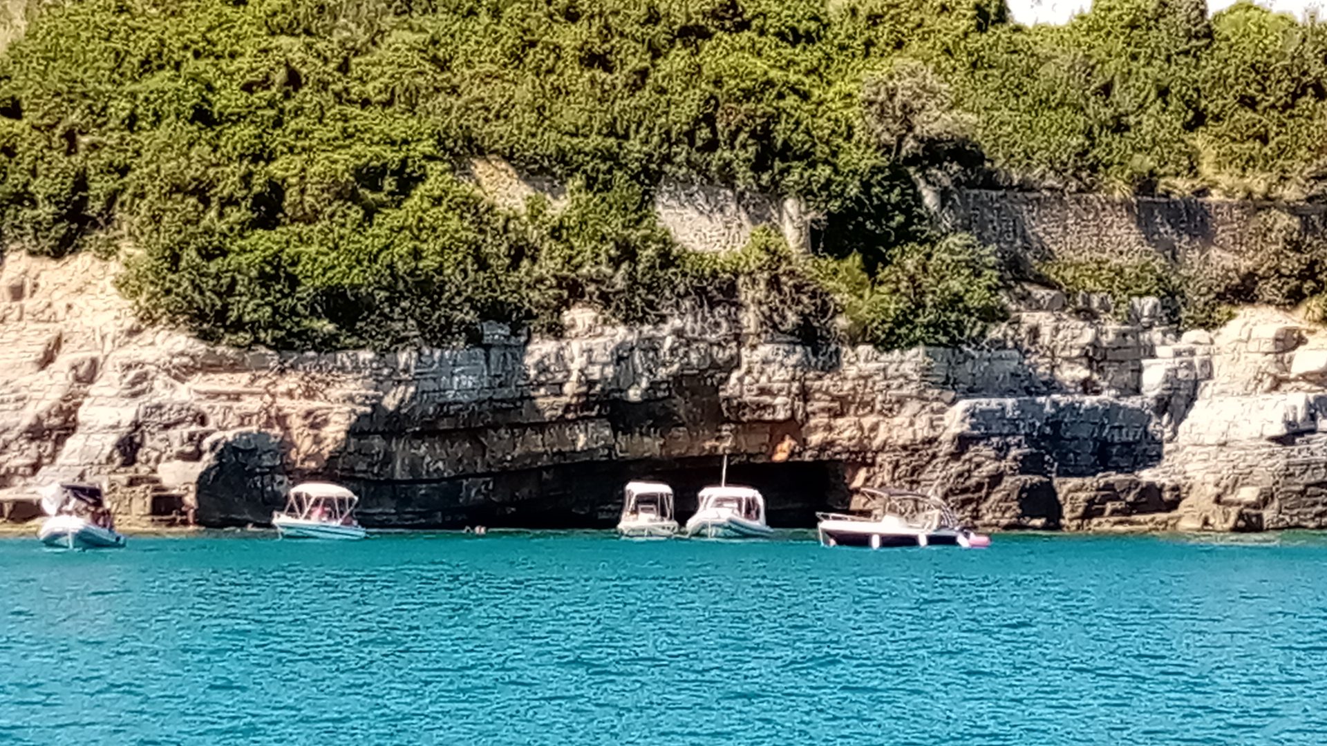 Sea Caves Along the Coast